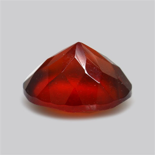 Gem Red Hessonite Garnet Faceted Fine Gemstone