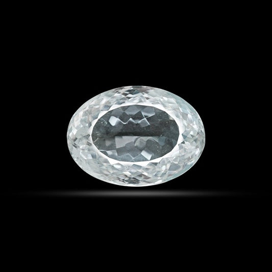 Rare Large Himalayan Quartz Clear Faceted Fine Gemstone