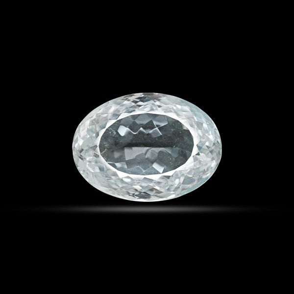 Rare Large Himalayan Quartz Clear Faceted Fine Gemstone