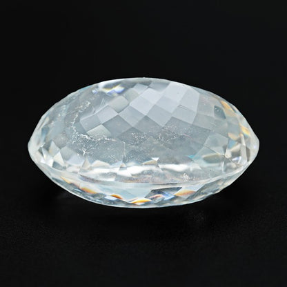 Rare Large Himalayan Quartz Clear Faceted Fine Gemstone