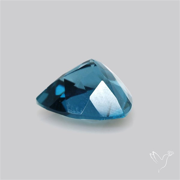 AAA London Blue Topaz Faceted Fine Gemstone