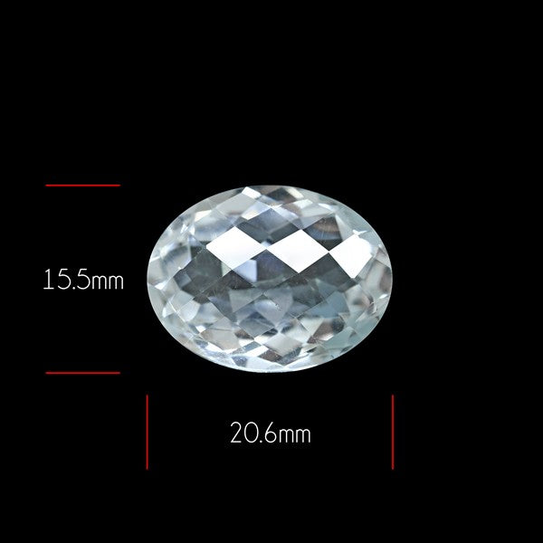 Himalayan Quartz Clear Faceted Fine Gemstone