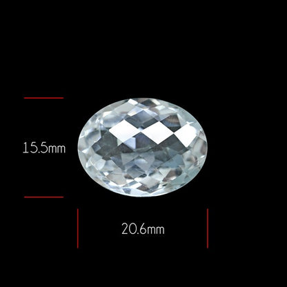 Himalayan Quartz Clear Faceted Fine Gemstone