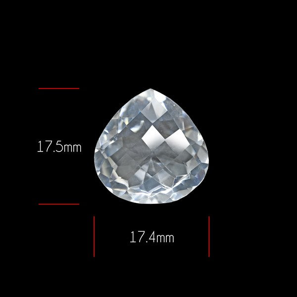 Himalayan Quartz Clear Faceted Fine Gemstone