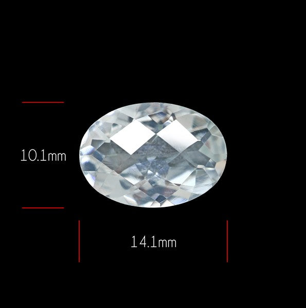 Himalayan Quartz Clear Faceted Fine Gemstone