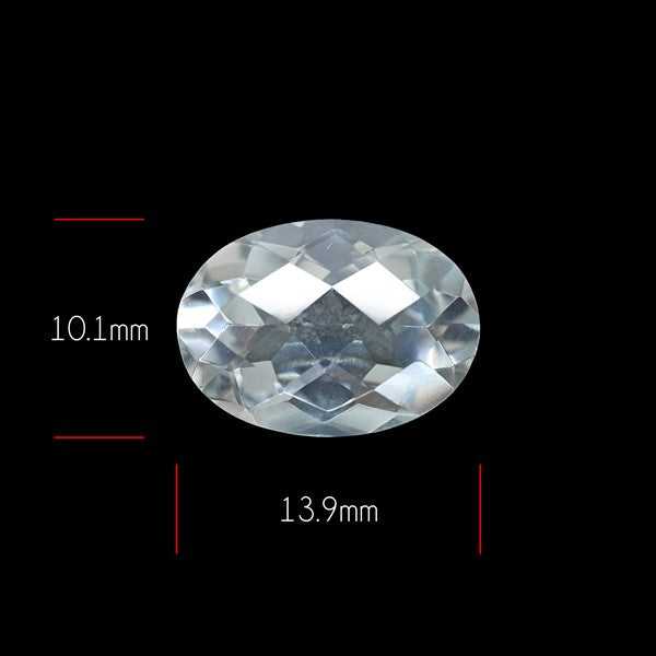 Himalayan Quartz Clear Faceted Fine Gemstone
