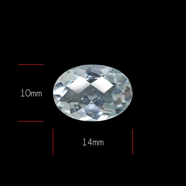 Himalayan Quartz Clear Faceted Fine Gemstone