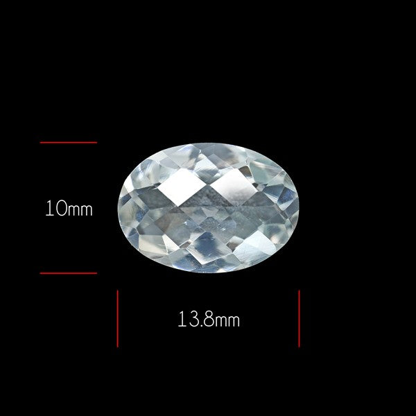 Himalayan Quartz Clear Faceted Fine Gemstone