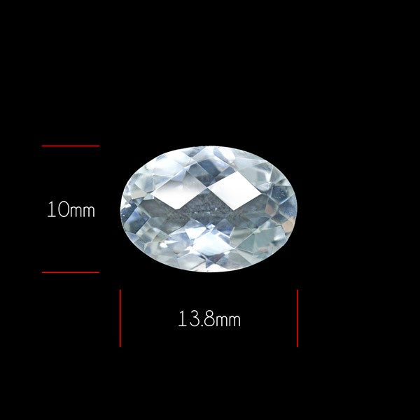 Himalayan Quartz Clear Faceted Fine Gemstone