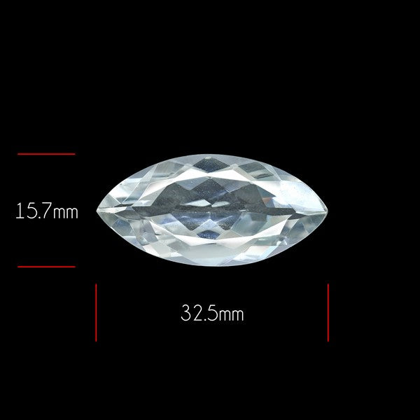 Himalayan Quartz Clear Faceted Fine Gemstone