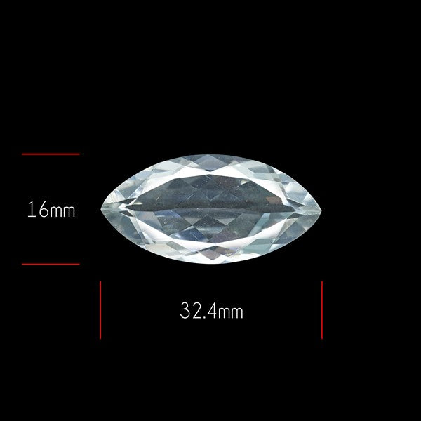 Himalayan Quartz Clear Faceted Fine Gemstone