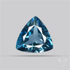 AAA London Blue Topaz Faceted Fine Gemstone