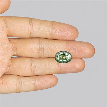Faceted Moss Agate