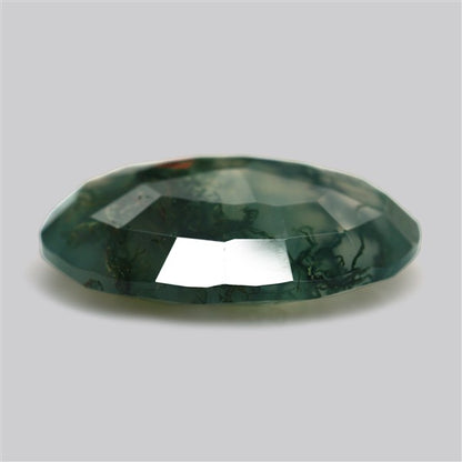 Faceted Moss Agate