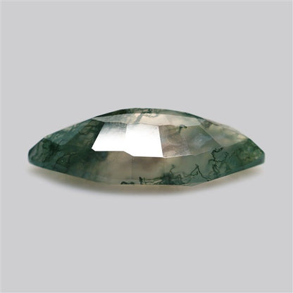 Faceted Moss Agate
