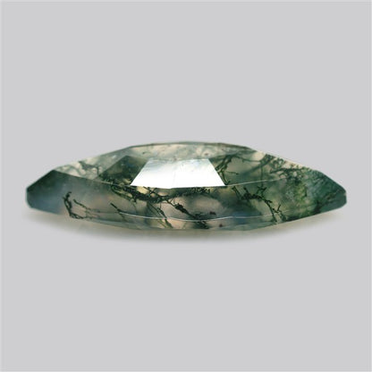Faceted Moss Agate