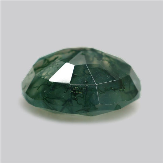 Faceted Moss Agate