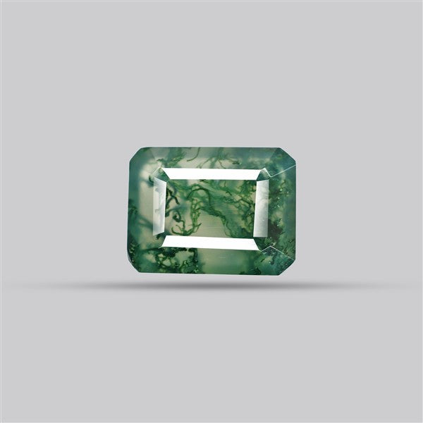 Faceted Moss Agate