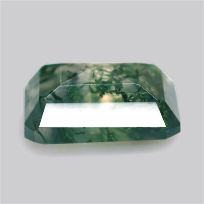 Faceted Moss Agate