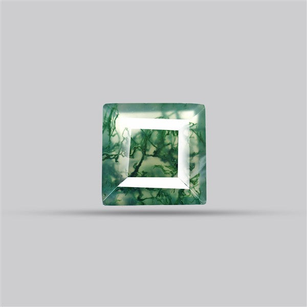 Faceted Moss Agate
