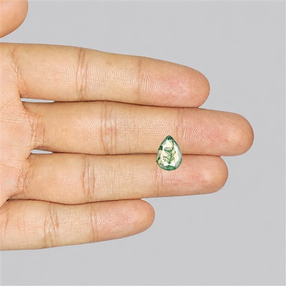 Faceted Moss Agate