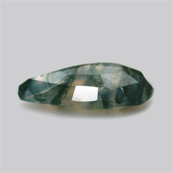 Faceted Moss Agate
