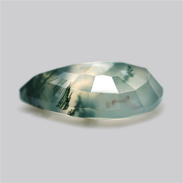 Faceted Moss Agate