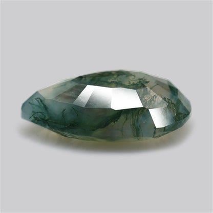 Faceted Moss Agate