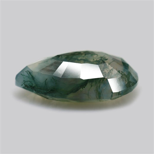 Faceted Moss Agate