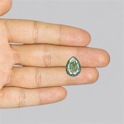Faceted Moss Agate