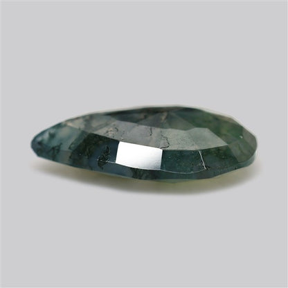 Faceted Moss Agate