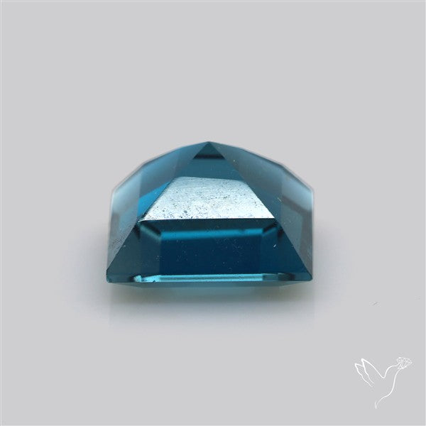 AAA London Blue Topaz Faceted Fine Gemstone