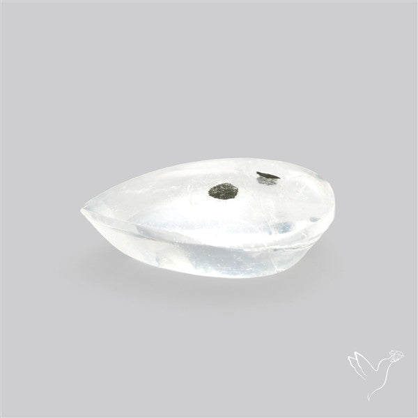 Rare Pyrite Included Quartz Cabochon