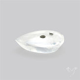 Rare Pyrite Included Quartz Cabochon