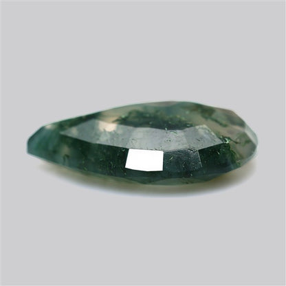 Faceted Moss Agate