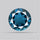 AAA London Blue Topaz Faceted Fine Gemstone