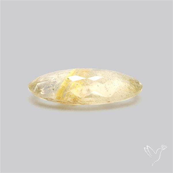 Faceted Golden Rutilated Quartz