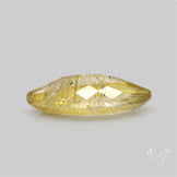 Faceted Golden Rutilated Quartz