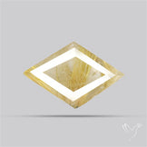 Faceted Golden Rutilated Quartz