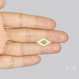 Faceted Golden Rutilated Quartz