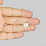 Faceted Golden Rutilated Quartz
