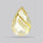 Faceted Golden Rutilated Quartz