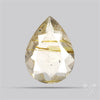 Faceted Golden Rutilated Quartz