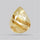Faceted Golden Rutilated Quartz