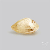 Faceted Golden Rutilated Quartz