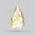 Faceted Golden Rutilated Quartz