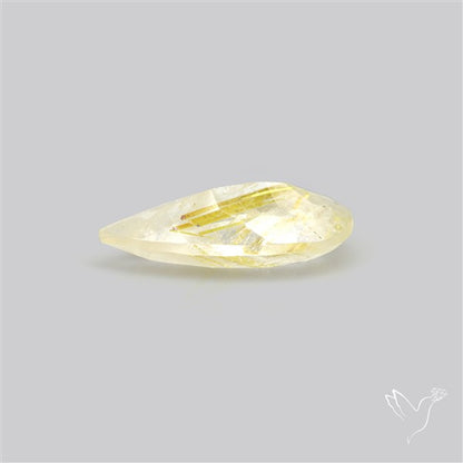 Faceted Golden Rutilated Quartz