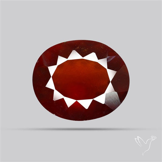 Ceylon Hessonite Garnet Faceted Fine Gemstone