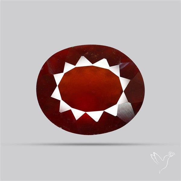 Ceylon Hessonite Garnet Faceted Fine Gemstone