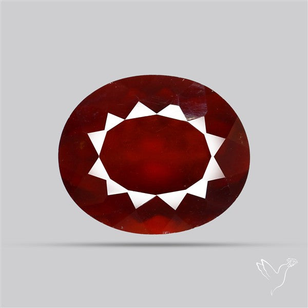 Ceylon Hessonite Garnet Faceted Fine Gemstone